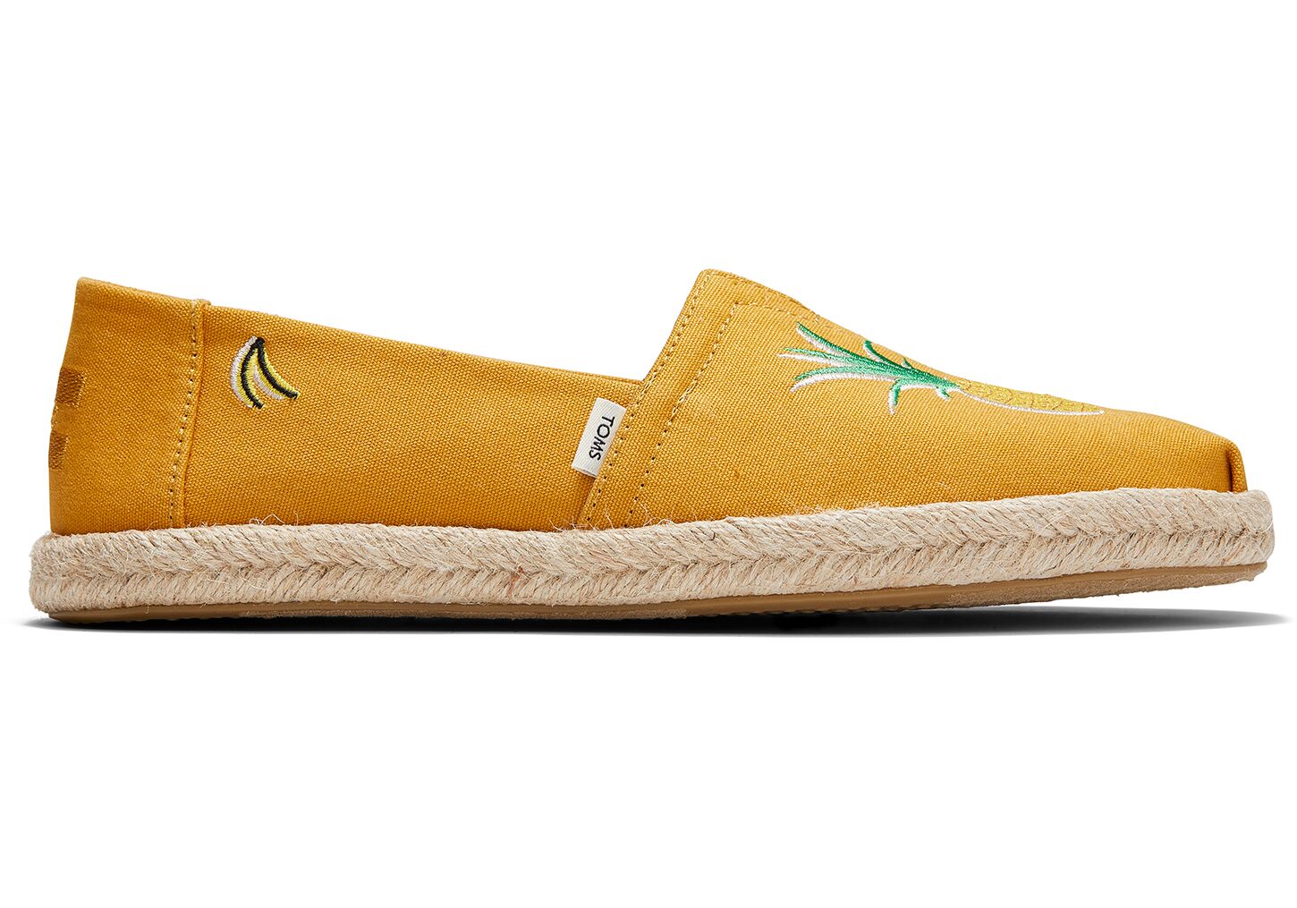 Toms Embroidery Classics - Womens Alpargata Espadrilles - Brown Gold - NZ - 876024VPH